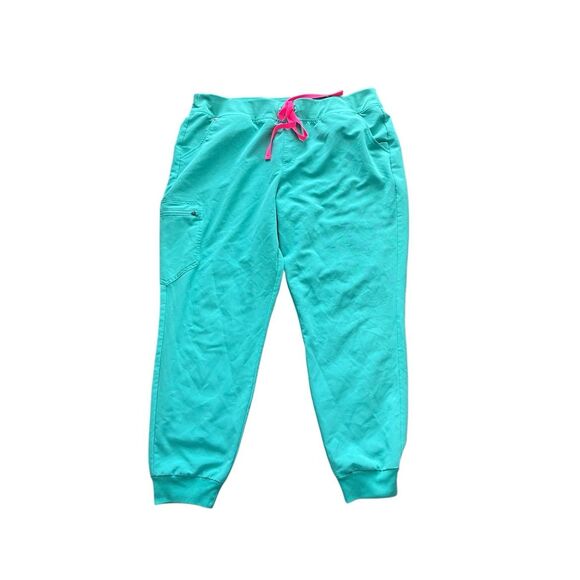 FIGS Zamora 2.0 Scrub Pants Jogger MINT GREEN - XXL (29" inseam) - Picture 1 of 5